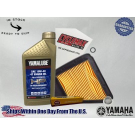 Yamaha Cyclemax Full-Synthetic Yamalube Tune-Up Kit fits 2012-2019 Yamaha ZUMA 50
