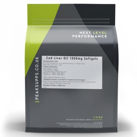 Cod Liver Oil 1000mg Softgels | Vitamin A and D3 (360)