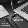 Cablelera USB3.2 Gen2x1 A to C Cable, USB C Cable,