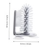 PACKOVE 1Pc Detachable Glass Cup Brush Cleaner Rotating Design for