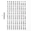 Protorq High Qualiy Security Bit Set, 61-Piece, S2 Steel, Temper