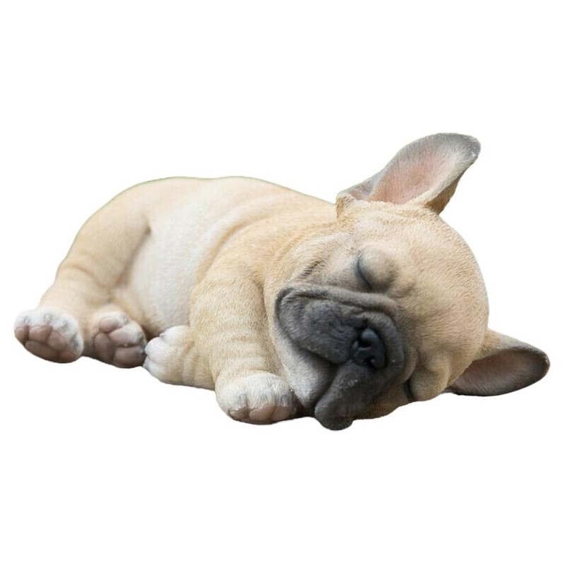 French Bulldog Statue Dog Figurine Resin Ornament for Outdoor or