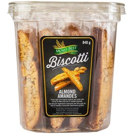 Mom’s Best Almond Biscotti 840 Gram, Pack of 2