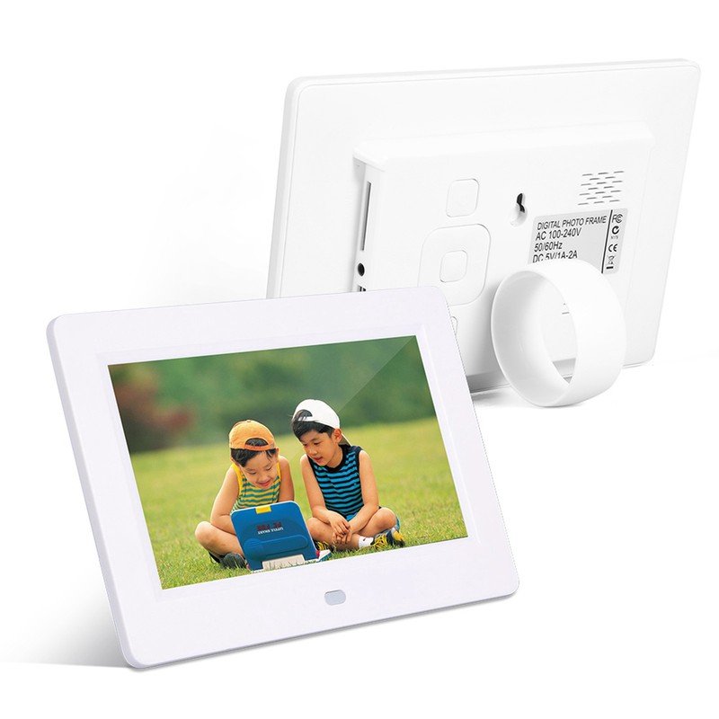 7inch Screen 1024X600 Digital Photo Frame Clock Music Video Player