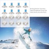 8 Set Snowboard Binding Screws, Stainless Steel Binding Screw Washer