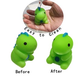 Aiyouwei 10 Pieces Jumbo Dinosaur Mochi Squishy Toy Squishy Animals Stress Reliever Kids Party Favours