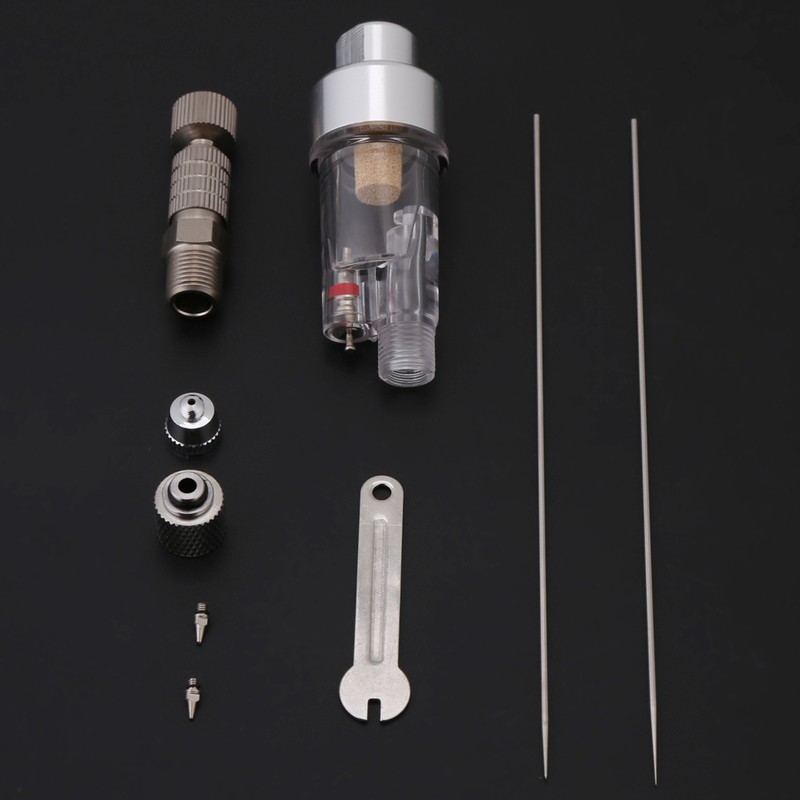 Spray Gun Airbrush 0.3mm 0.2mm 0.5mm Nozzles 2cc 5cc 13cc