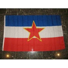 Trade Winds 3x5 Yugoslavia Star Flag 3'x5' Banner Brass Grommets Super Polyester Premium Fade Resistant