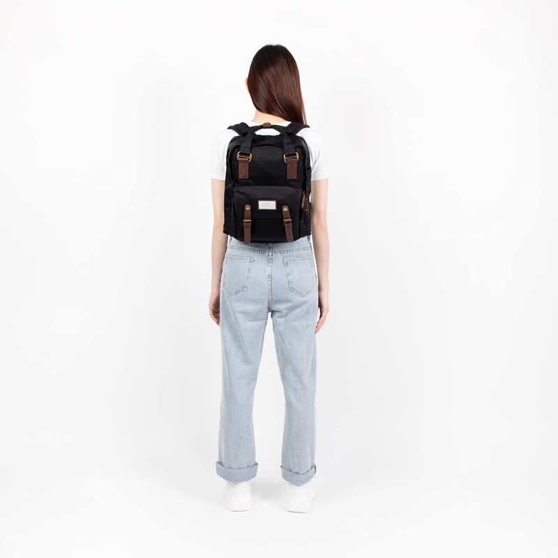 Doughnut Macaroon Jungle Unisex Backpack with Laptop Compartment, Student Backpack,