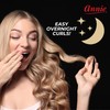 Annie Soft Twist Roller Set 1" Diameter: 4Pcs Flexible 10"
