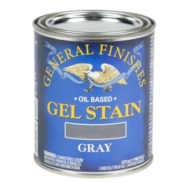 General Finishes Oil Base Gel Stain, 1 Pint, Gray