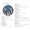ESP32-S3 1.85inch Round Display Development Board, 360×360 IPS LCD, Dual-Core
