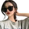 88flix Sunglasses, Korean, Wide Frame, Stylish, Large Sunglasses, Retro