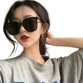 88flix Sunglasses, Korean, Wide Frame, Stylish, Large Sunglasses, Retro