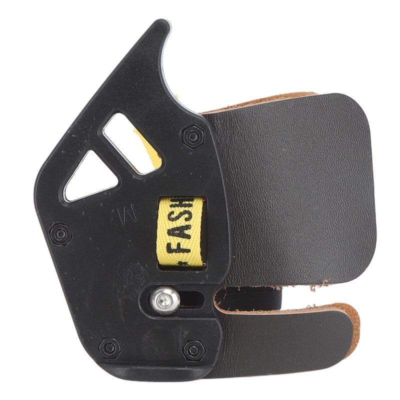 Double PU Leather Archery Finger Tab Archery Finger Guard Fingers