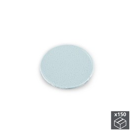 Emuca - Cap Cover Screw, Grey, Ø20mm (0,8 inch), Set of 150