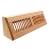 Red Oak Baseboard Floor Register 15 Inch Wooden Baseboard Supply
