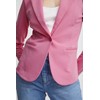 ICHI IHKATE BL Women's Blazer, Short Stretch Jacket, One-Button, with