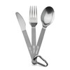 Esbit Titanium Lightweight Cutlery Set with Pouch