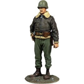 W. Britain Museum Collection 10118 U.S. General George Patton 1:30 Scale Metal