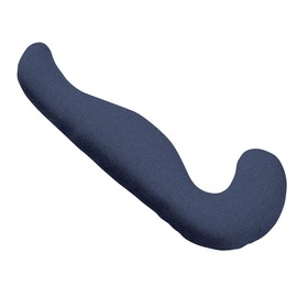 MOGU(モグ) 抱き枕カバー ネイビー プレミアム気持ちいい抱きまくら 専用カバー (全長約115㎝)