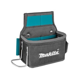 Makita E-15257 Tool Bag with Hammer Holder for Attaching to the Belt, Large Compartment Offers Plenty of Storage Space, Large Capacity for Hand Tools, Polyester, 180 x 105 x 185 mm (L x W x H)