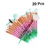 Mikinona Complete Makeup Brush Set 20pcs Makeup Tools Cosmetic Brushes
