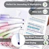 12 Pcs Aesthetic Highlighters, Surligneur, Pastel Highlighters Markers with Soft