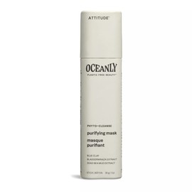 ATTITUDE ATTITUDE Oceanly Face Mask Stick, Made in Canada, EWG Verified, Plastic-free, Plant and Mineral-Based Ingredients, Vegan and Cruelty-free Beauty Products, PHYTO CLEANSE, Unscented, 30 grams