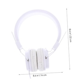 LALAFINA Fashion Gaming Headset Wired Stereo Headphones for Lightweight Design Comfortable Fit Compatible with Gaming and Audio Devices