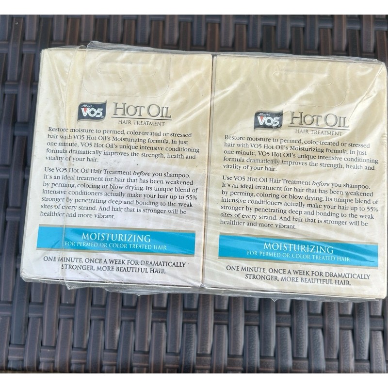 V05 Alberto VO5 Hot Oil Hair Treatment Moisturizing 0.5 Ounce