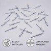 Pack of 400 Painted Blind Rivets 4.0 x 14 mm,