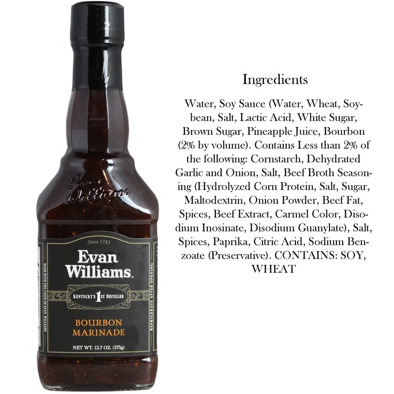 Evan Williams BBQ grilling Variety FOUR pack Includes: Spicy Apple/Hot-N-Spicy/Hickory