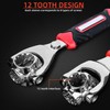 JTZXJJX Universal Wrench,48 In 1 Universal Socket Wrench,Professional Multi-Functional Wrench