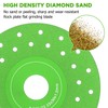 Lothee 5 Pcs Rock Slab Grinding Disc, 4.5 Inch Glass