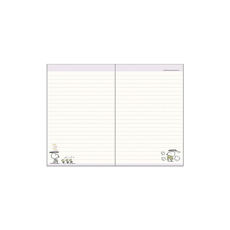 Sunstar Stationery Snoopy 2024 Monthly B7 White S2957680