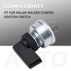 OTINUBEE 217680 Ignition Switch 4-Position, 5-Terminal Switch Stater with Handle