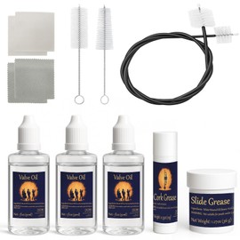 12pc Trumpet Cleaning Kit - Powerful Clean and Restores Smooth Valve Action, Maintain Trumpet and Sound Quality, Ideal Gift for Musicians