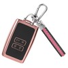 Car Key Case Cover Compatible with Renault Arkana Clio Koleos