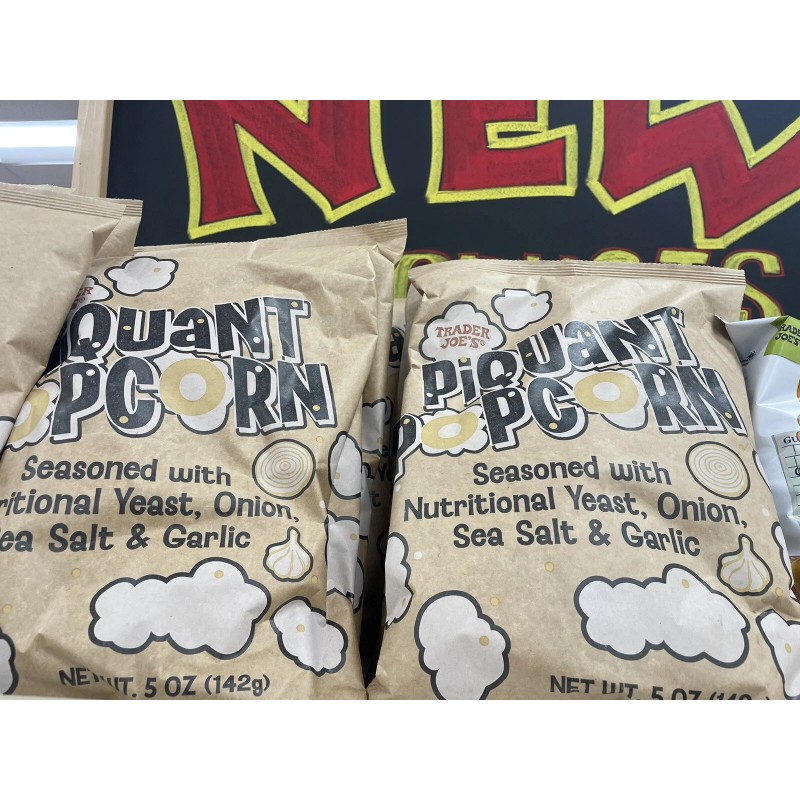 Trader Joe's 2 Packs Trader Joe's Piquant Popcorn 5 Oz