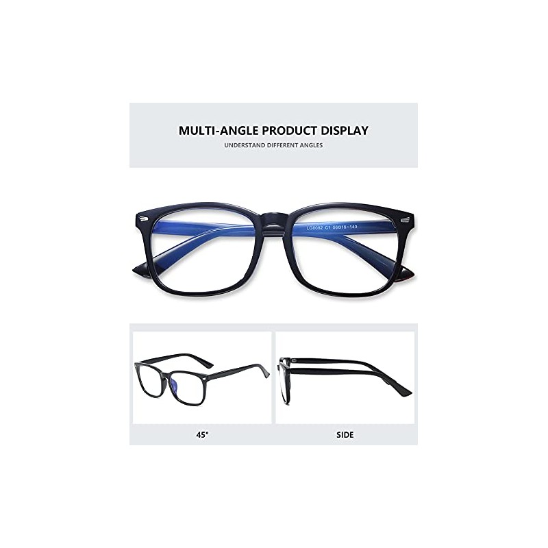 MAGIMODAC Blaulichtfilter Lesebrille gro√ü Damen Herren Computerbrille Lesebrillen Sehhilfe Brille