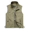 Gihuo Men's Causal Lightweight Outdoor Vest Quick Dry Outdoor Multi