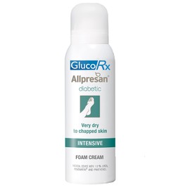 Glucorx Allpresan Diabetic Foot Foam Cream, Intensive