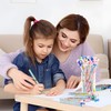 Ulema 48 PCs Cute Stackable Pencils For Kids Stacking Cartoon