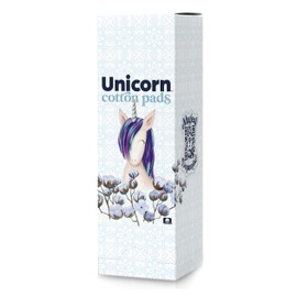UNICORN Pads, Organic Plant-Based Cotton Covered Ultra Thin Pads with Wings (40 Count, Pack of 6)