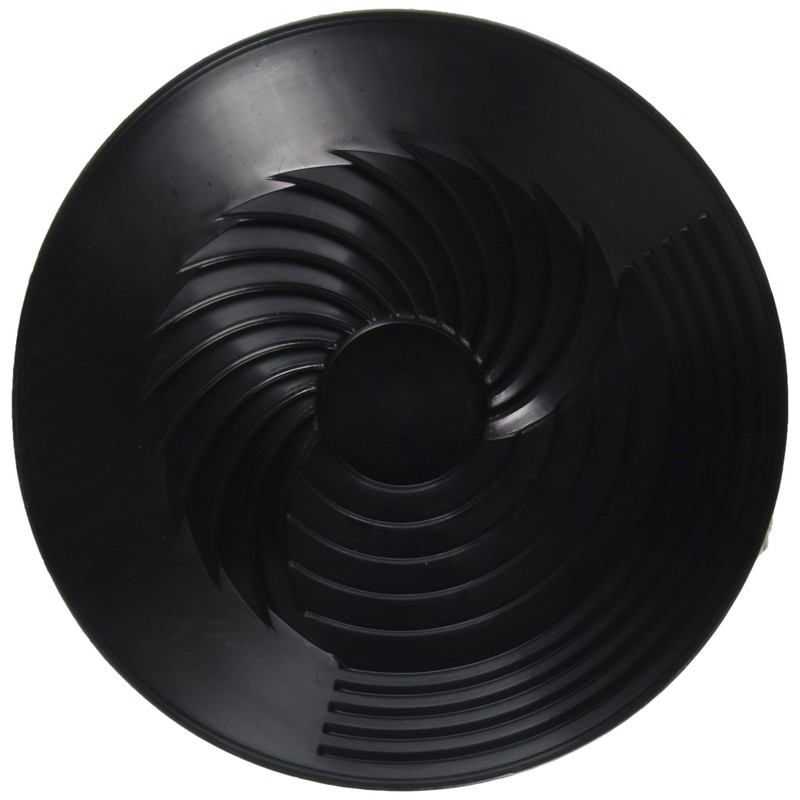 Turbo Pan 1V_TP-10-BLACK 10" Black Gold Pan Vortex Action