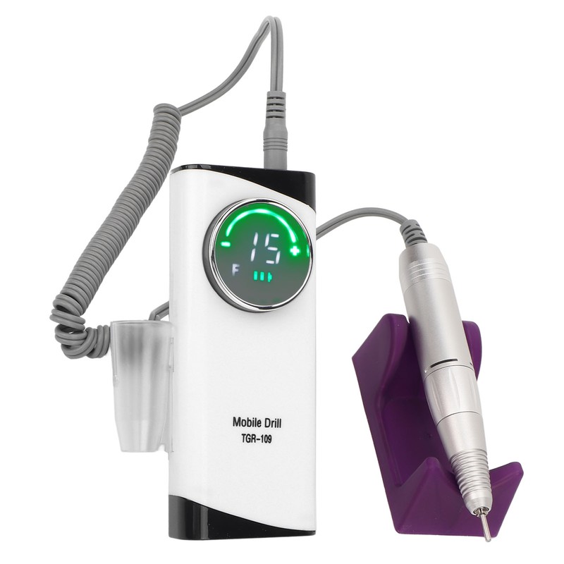 Nail Drill Machine 30000RPM High Speed USB Rechargeable Electric Nail