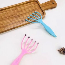 Scalp Massage Massager Cool Head Acupressure Scalp Care pink 200ea