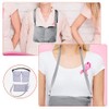 Toumett 2 PCS Mastectomy Drainage Pouch with 3 Pouch,Mastectomy Supplies,Adjustable