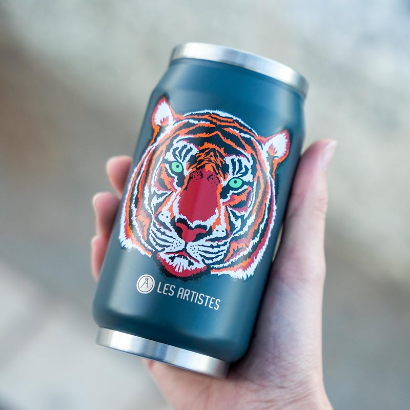 Les Artistes Paris LES ARTISTES Can'it Tiger Pull Black -